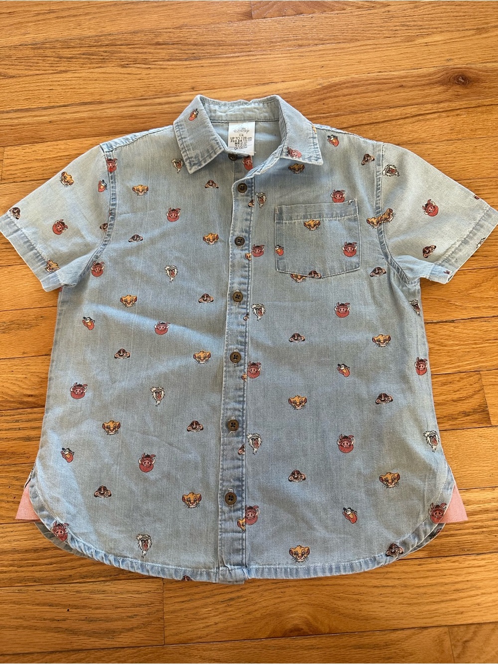 Vintage Lion King boys shirt Disney Store